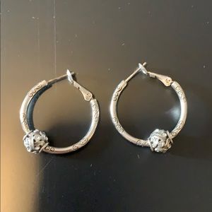Brighton Silver Hoops